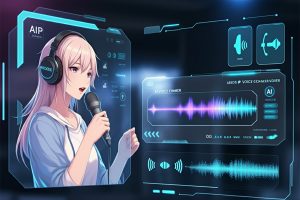 RVC AIボイスチェンジャーインターフェイス